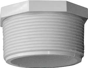 PLUG PVC MIP 2 IN             