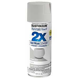 PAINT SPRAY SAT STONE GRY 12OZ