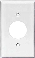 WALLPLATE 1G1RD STD 15/20A WHT