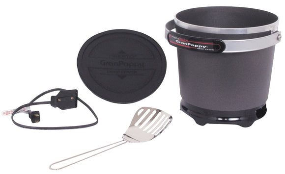Presto 05411 Electric Deep Fryer, 1.4 L, 1500 W, 1-Fry Basket, Black