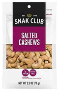 SNACK CLUB CASHEWS 2.5OZ      
