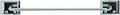 TOWEL BAR CHROME 12 IN        