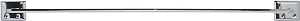 TOWEL BAR CHROME 24 IN        