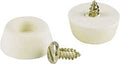 TIP LEG FURN 7/8IN WHT        