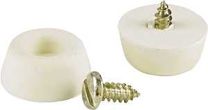 TIP LEG FURN 7/8IN WHT        