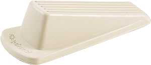 DOORSTOP WEDGE HD RUBBER ALMND