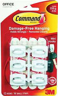 HOOK UTILITY MINI VALUEPAK WHT