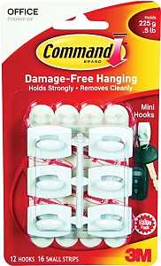 HOOK UTILITY MINI VALUEPAK WHT