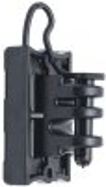 Zareba IWTPLB-Z Series Screw-In Ring Insulator, For: Standard Stubbed T-Post and Wood Post, 9 to 22 ga Fence Wire