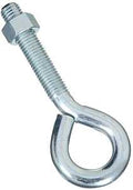 EYE BOLT W/NUT 5/8X6IN ZINC   