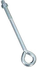 EYE BOLT W/NUT 5/8X12IN ZINC  