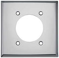 WALLPLATE 2G SGL RNG/DRYR MTL 