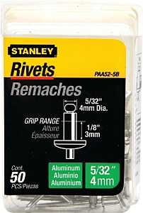 RIVET 5/32X1/8IN ALUMINUM     