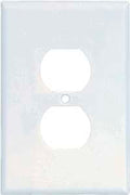 WALLPLATE 1 GANG DPX WHT 1/PK 