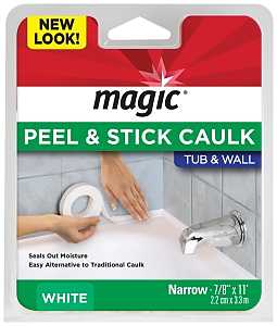 CAULK MLDG TUB WL 7/8IN X 11FT