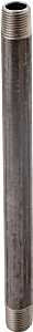 PIPE NIPPLE BLACK 1-1/4X3     