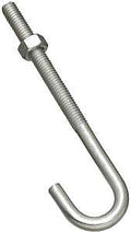 BOLT J-HOOK 5/16X5IN ZINC     