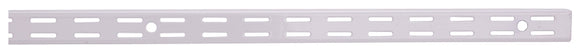 ProSource 25204PHL Shelf Standard, 2 mm Thick Material, 1 in W, 70-1/2 in H, Steel, White