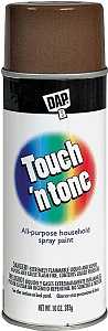 PAINT SPRAY GLO LTHR BRN 10OZ 