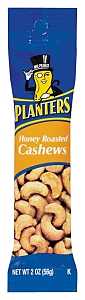 HONYROAST CASHEWS PLANTERS 2OZ