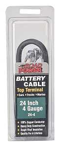 CABLE BATT TOP POST 24IN      