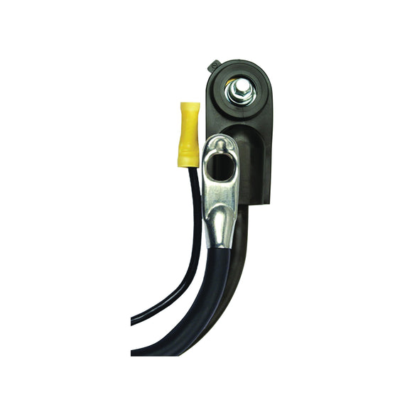 CCI Maximum Energy 32-4L Battery Cable with Lead Wire, 4 AWG Wire, 32 in L, Black Sheath