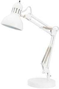 LAMP DESK SWG ARM ADJ A19 WHT 
