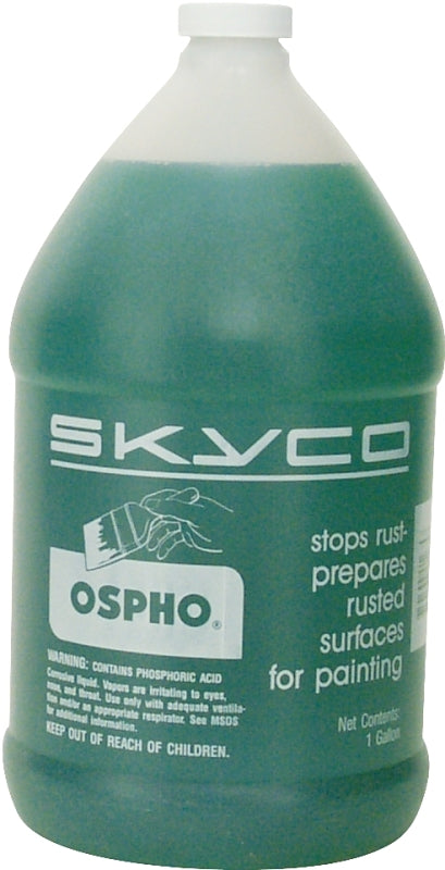 Ospho OSPHO GAL Rust Inhibitor, Liquid, Acid, Green, 1 gal Jug