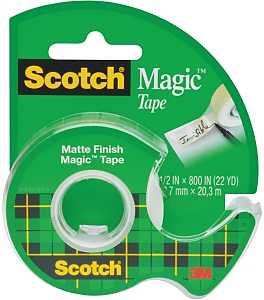 TAPE TRANSPARENT 1/2X800IN    