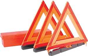 WARNING TRIANGLE EMERG 3PC    