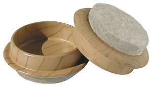 CUP FURNITURE FELT RD 1-3/4IN 