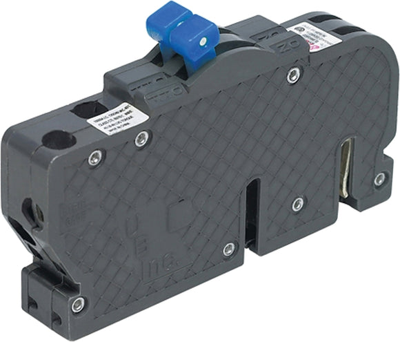 Zinsco UBIZ0230 Circuit Breaker, Type UBIZ, 30 A, 2-Pole, 120/240 V, Standard Trip, Plug, Gray