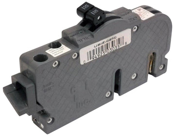 Zinsco UBIZ0250 Circuit Breaker, Type UBIZ, 50 A, 2-Pole, 120/240 V, Standard Trip, Plug, Gray