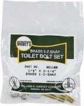 TOILET BOLT SET 1/4X2-1/4     