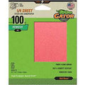 100GRIT PSA 1/4 SHEET 5PK     