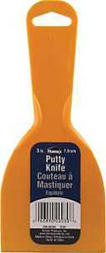KNIFE PUTTY PLASTIC YELLOW 3IN