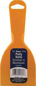 KNIFE PUTTY PLASTIC YELLOW 3IN