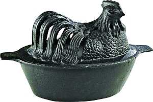 STEAMER CHICKEN QT CAST IRON  