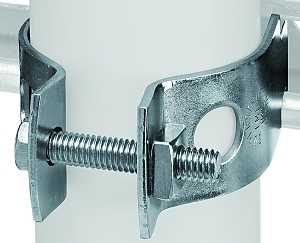 CLAMP UNIV STL ELEC/GALV 2-1/2