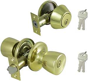 DOOR ENTRY/BOLT TS POL BRASS  