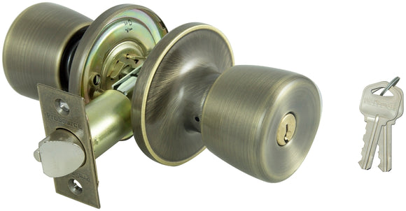 ProSource TS800V-PS Entry Knob, Brass, KW1, KA3 Keyway, 3 Grade