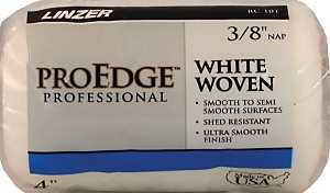 COVER ROLLER TRIM WHT 3/8X4IN 