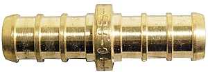 COUPLER PEX 3/8INCH BRASS     