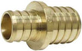 COUPLER PEX 3/4INX1IN BRASS   