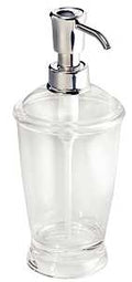 PUMP SOAP 12OZ CLEAR PLASTIC  