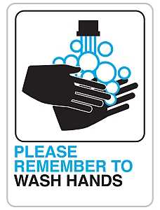 D-26 PLEASE WASH HANDS        
