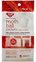 MOTH PACKETS CEDAR SCENT 6OZ  