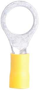 TERM RING CRIMP 12-10AWG YEL  