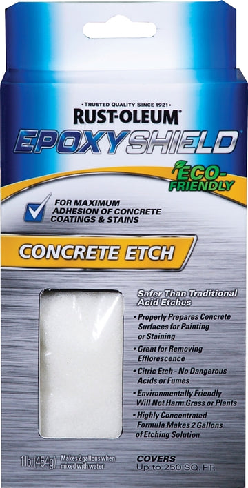 Rust-Oleum 238475 Concrete Etch, Granular, White, 2 gal Pouch
