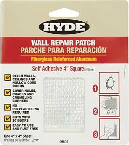 PATCH DRYWALL ALUM 4X4 INCH   